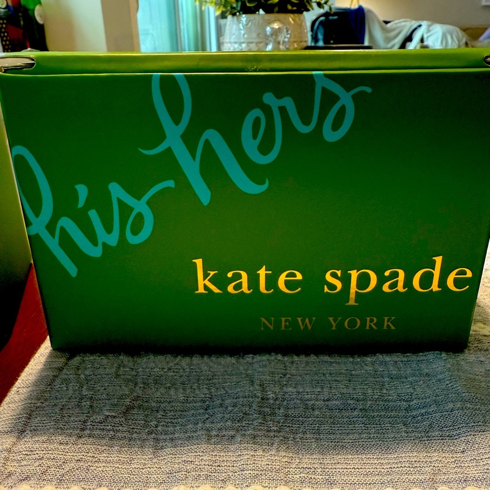 Kate Spade His & Hers Crystal old fashioned glasses